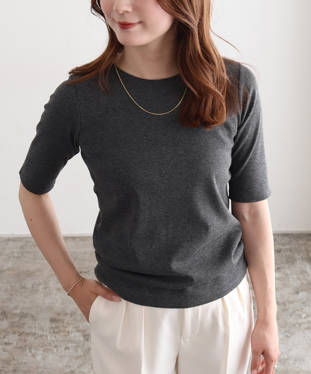 167cm / ブラック / スクエアネック / M