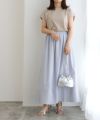150cm / サンドベージュ / クルーネック / M