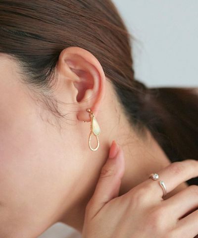 ドロップマーブルエポピアス ［Pierrot］【返品・交換不可】