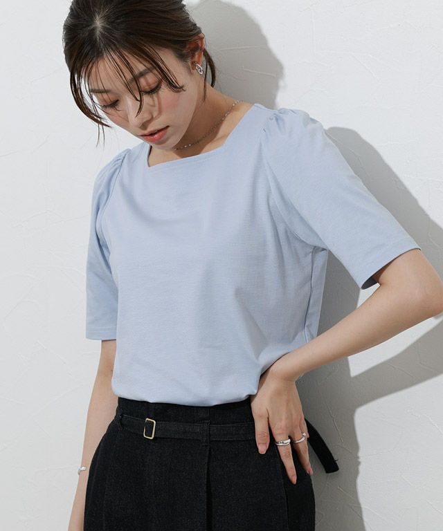 167cm / ライトブルー / M