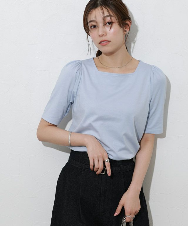 167cm / ライトブルー / M