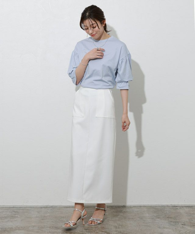 167cm / ライトブルー / M