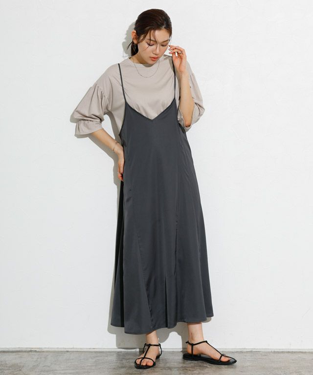 166cm / グレージュ / M