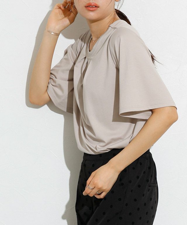 166vm / グレージュ / M