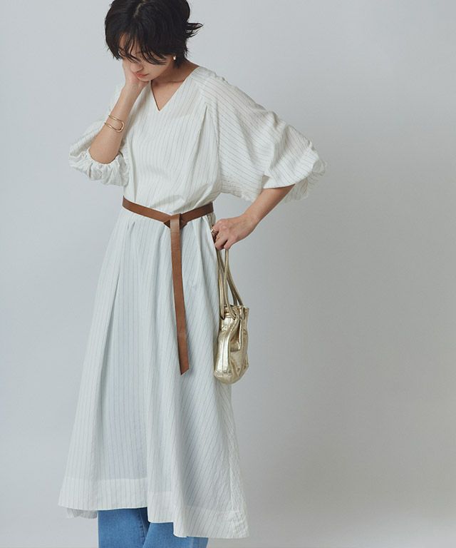 166cm / アイボリー / M