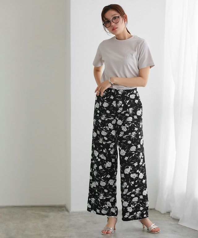 et femme パンツ ノエビア アイボリー et femme パンツ ノエビア アイボリー