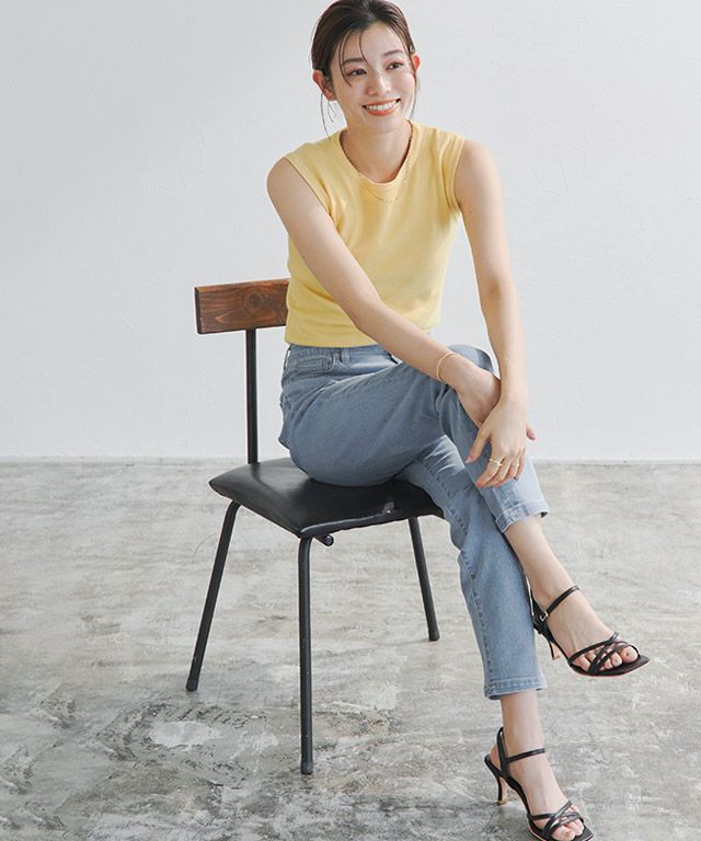 167cm / サックス / M