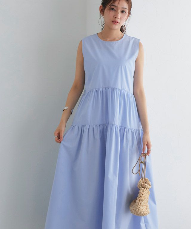 166cm / ライトブルー / M