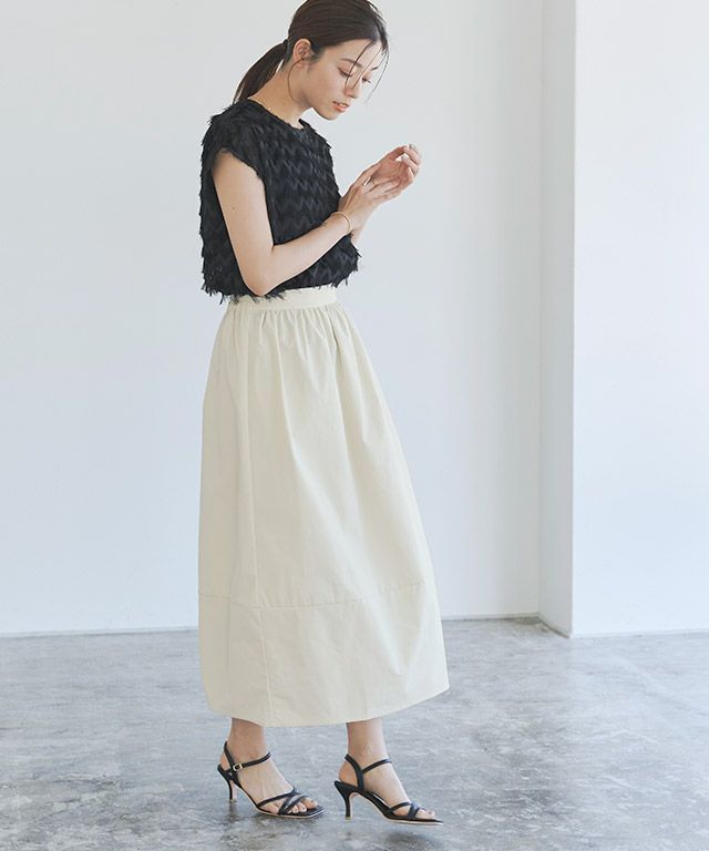 A会場】【スピード配送】コクーンシルエットスカート 【Pierrot A会場】【スピード配送】コクーンシルエットスカート 【Pierrot