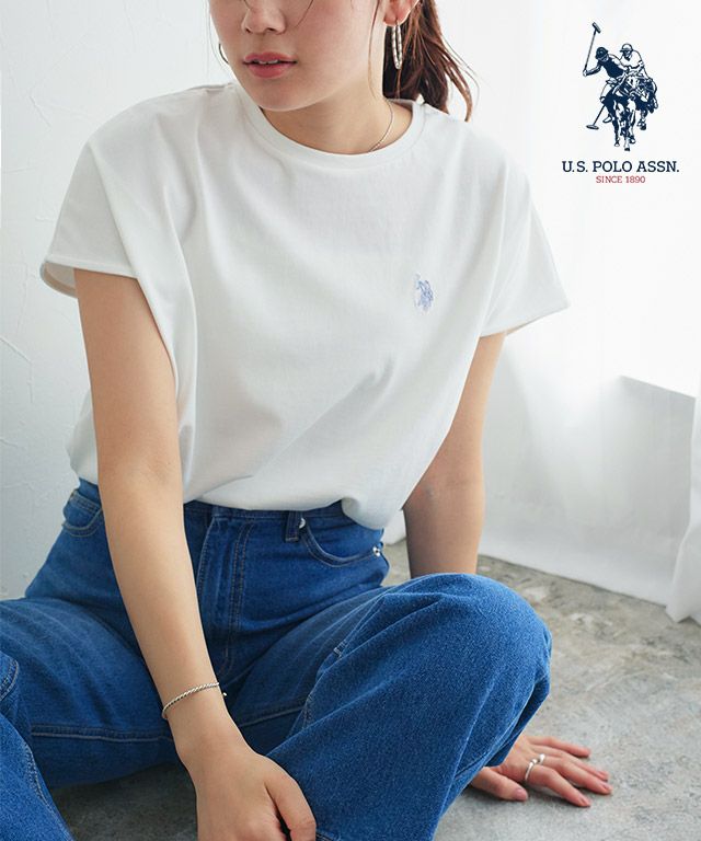 【U.S. POLO ASSN.】フレンチTシャツ