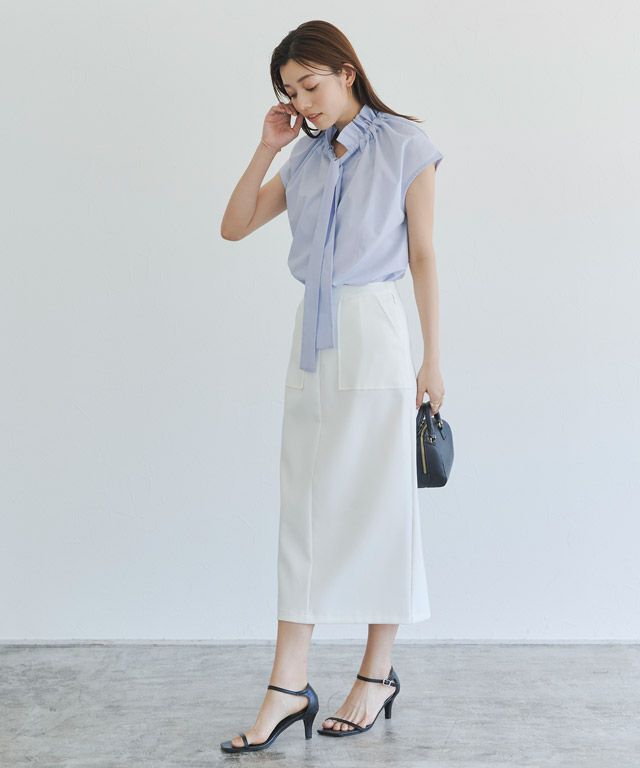 167cm / サックス / M