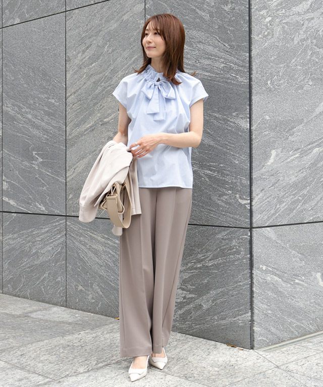 163cm / サックス / M