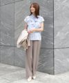 163cm / サックス / M