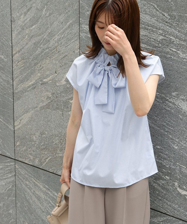 163cm / サックス / M
