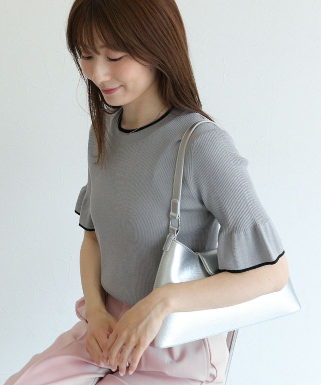 163cm / グレー×ブラック / M