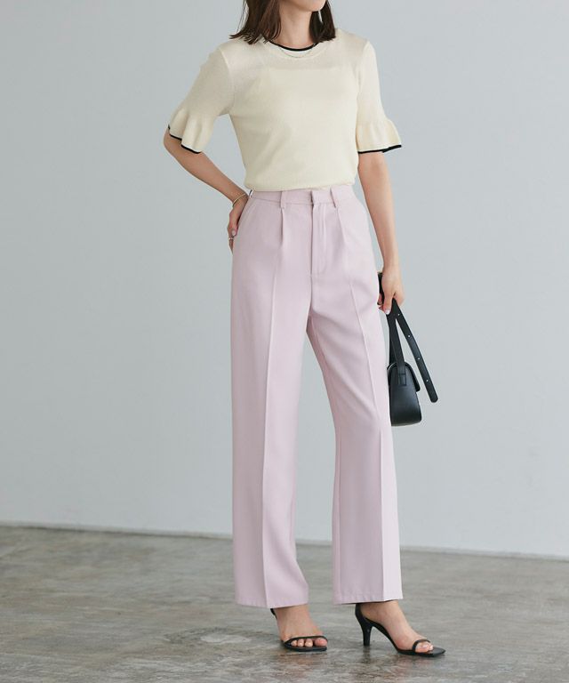 167cm / アイボリー×ブラック / M