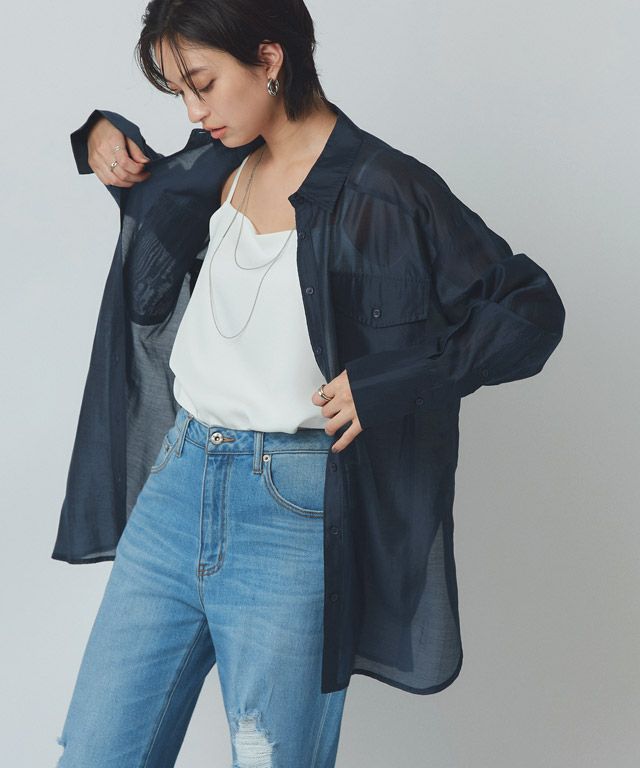 166cm / ダークネイビー / M