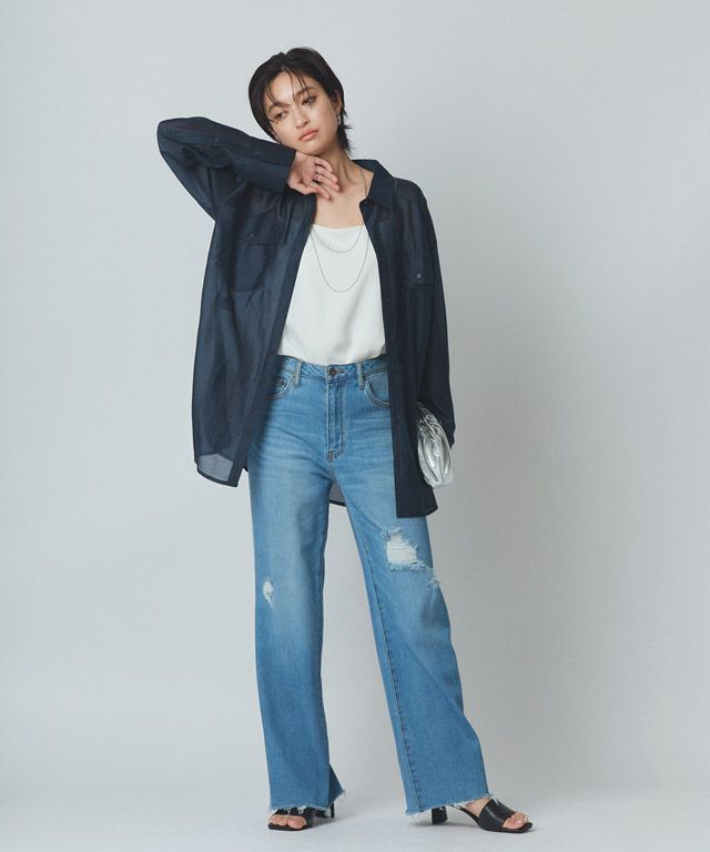 166cm / ダークネイビー / M