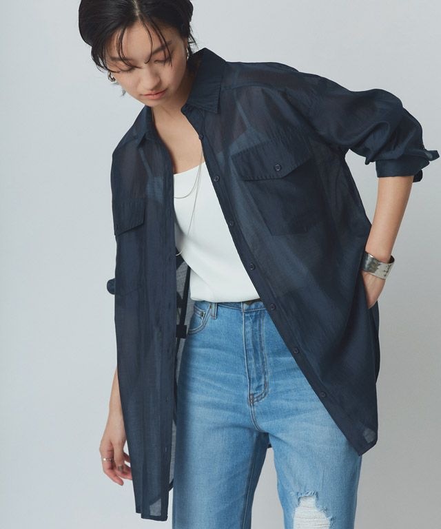 166cm / ダークネイビー / M