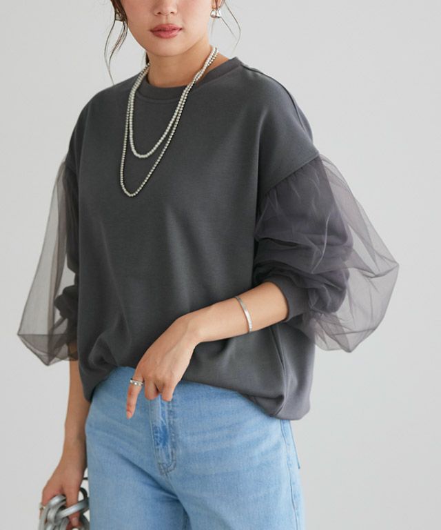 166cm / チャコール×チャコール / M