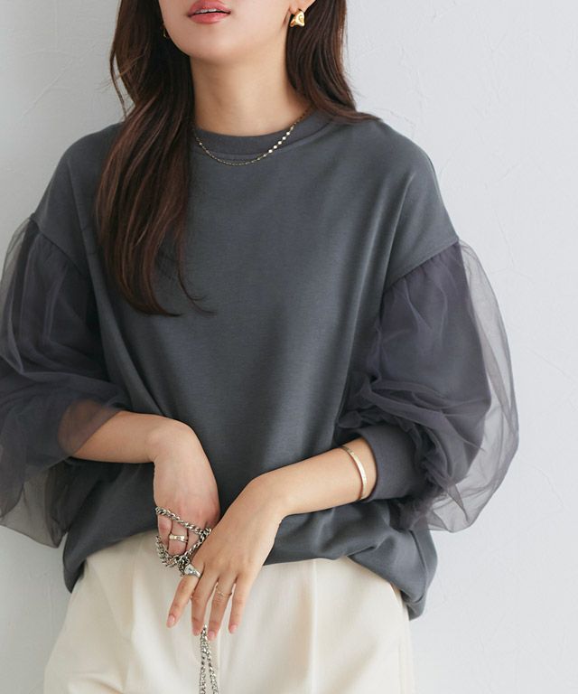 166cm / チャコール×チャコール / M