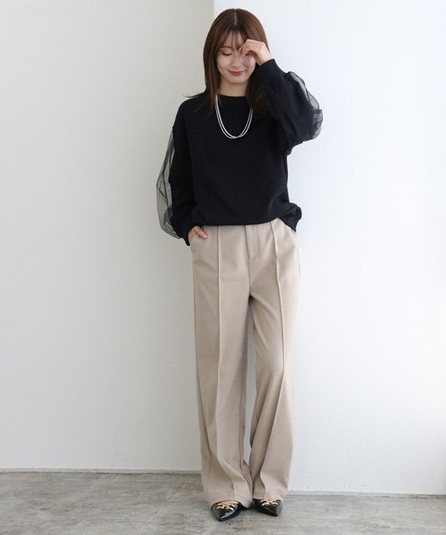 163cm / ブラック×ブラック / M