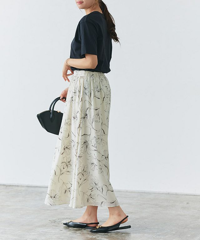 166cm /アイボリー / M