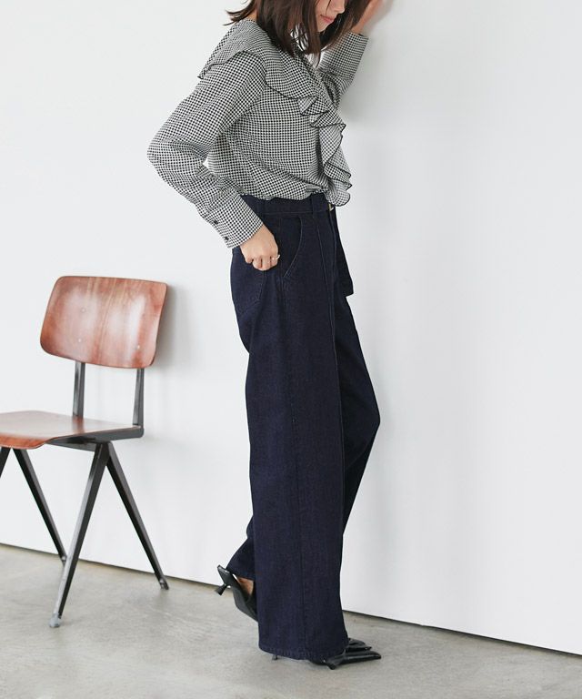 167cm / インディゴ / M