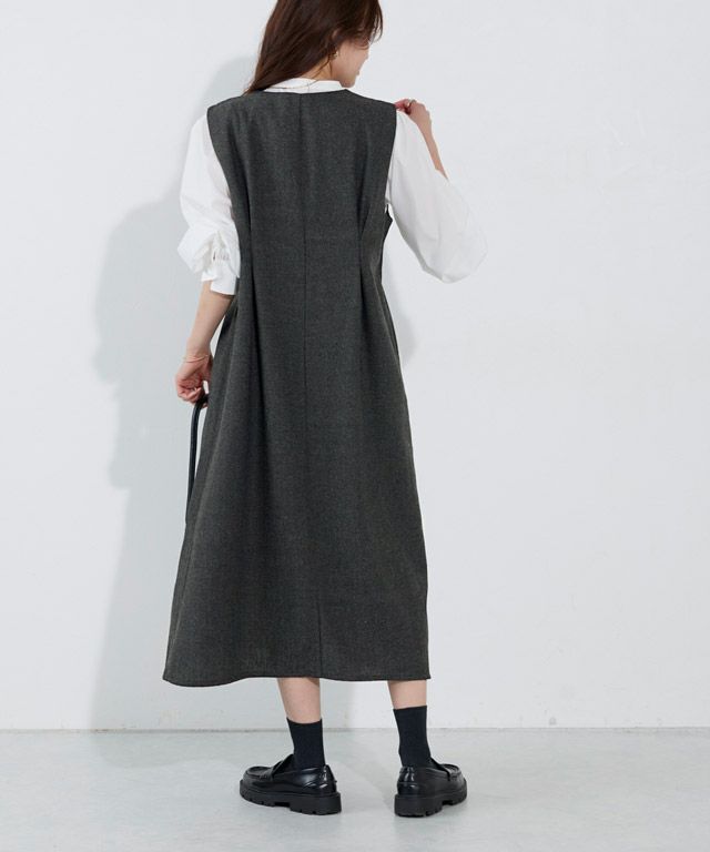 166cm / ヘリンボーンB / Dチャーコール / M