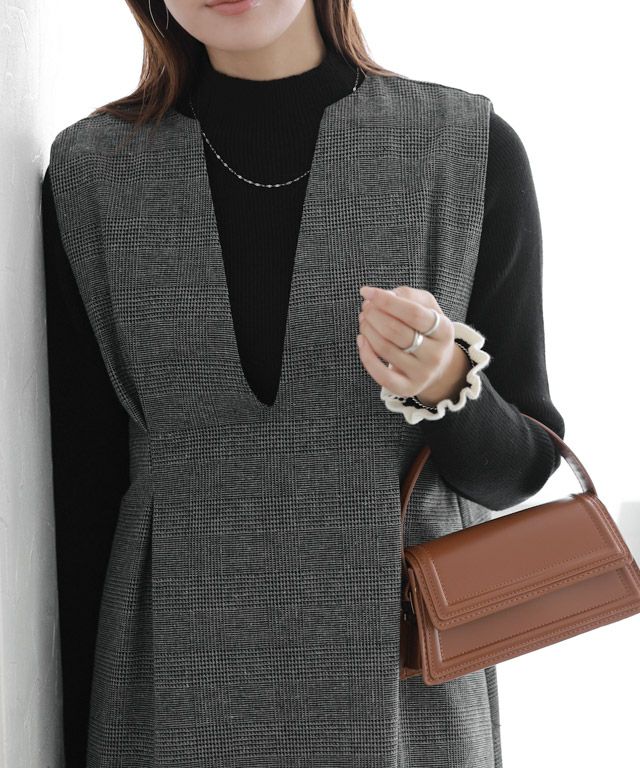 166cm / チェック / チャコール / M