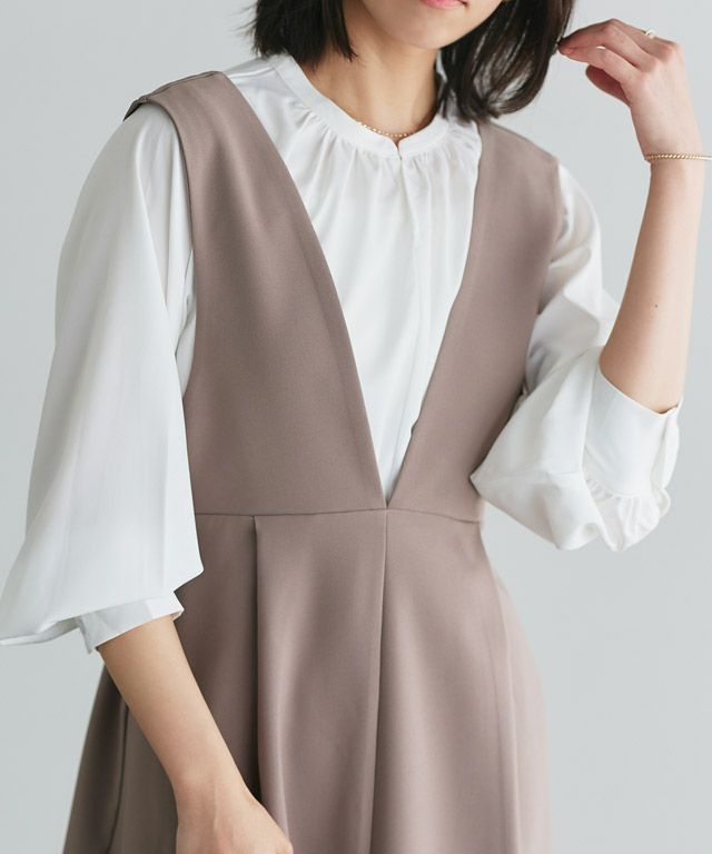 167cm / 無地 / オフホワイト / M