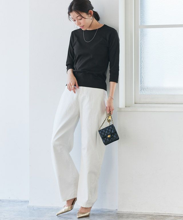 167cm / ブラック / 七分袖 / M