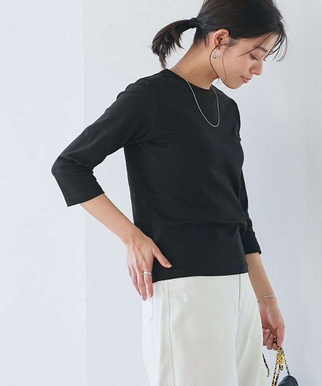 167cm / ブラック / 七分袖 / M