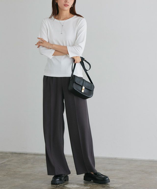 166cm / オフホワイト / 七分袖 / M