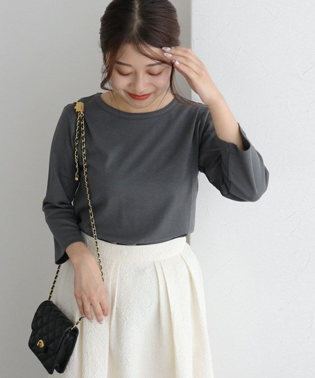 150cm / チャコール / 七分袖 / M