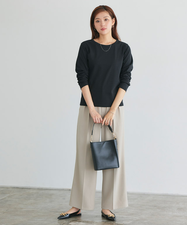 150cm / チャコール / 七分袖 / M