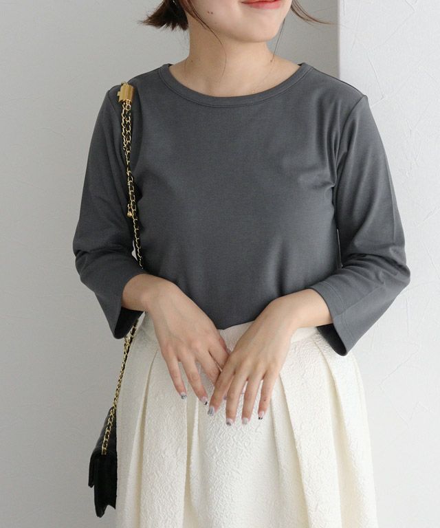 150cm / チャコール / 七分袖 / M