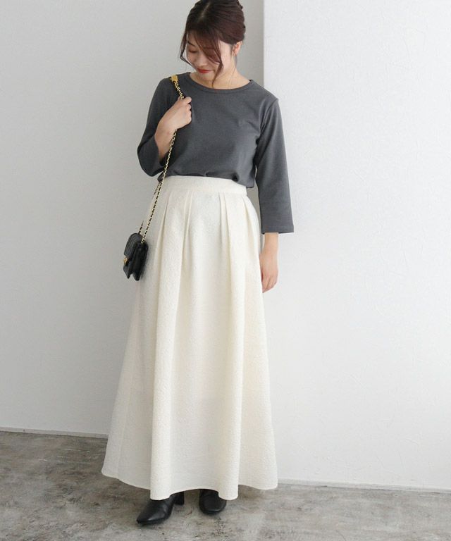 150cm / チャコール / 七分袖 / M