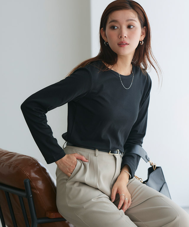 150cm / チャコール / 七分袖 / M