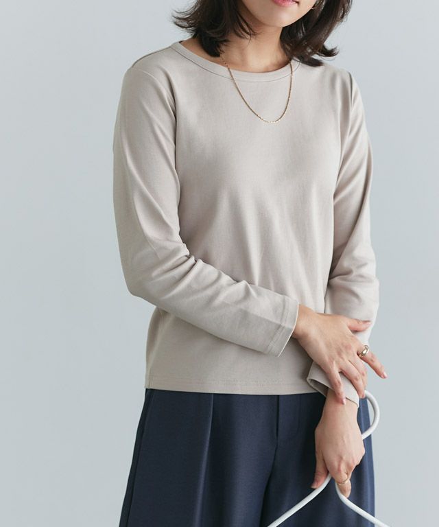 167cm / グレージュ / 長袖 / M