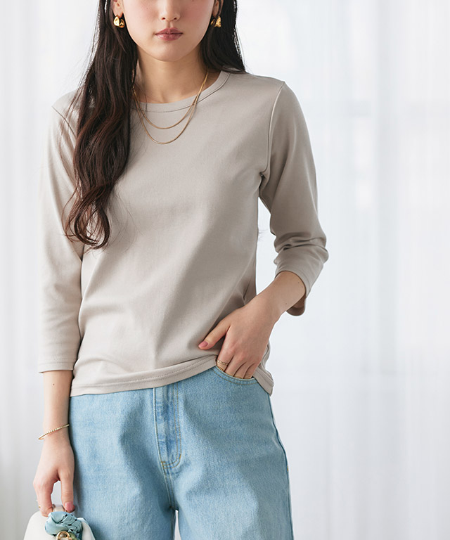 157cm / グレージュ / 長袖 / M