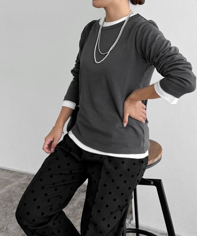 150cm / チャコール / 長袖 / M