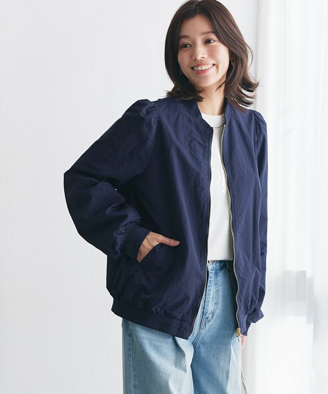 167cm / M / ネイビー