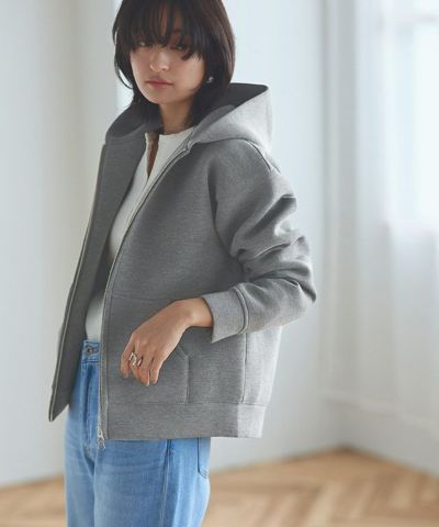 PIERROT Arlequin限定ジップアップパーカー Mサイズ Hatsunex “MITERU” Zip upパーカー（モノクロブラック） | HATSUN