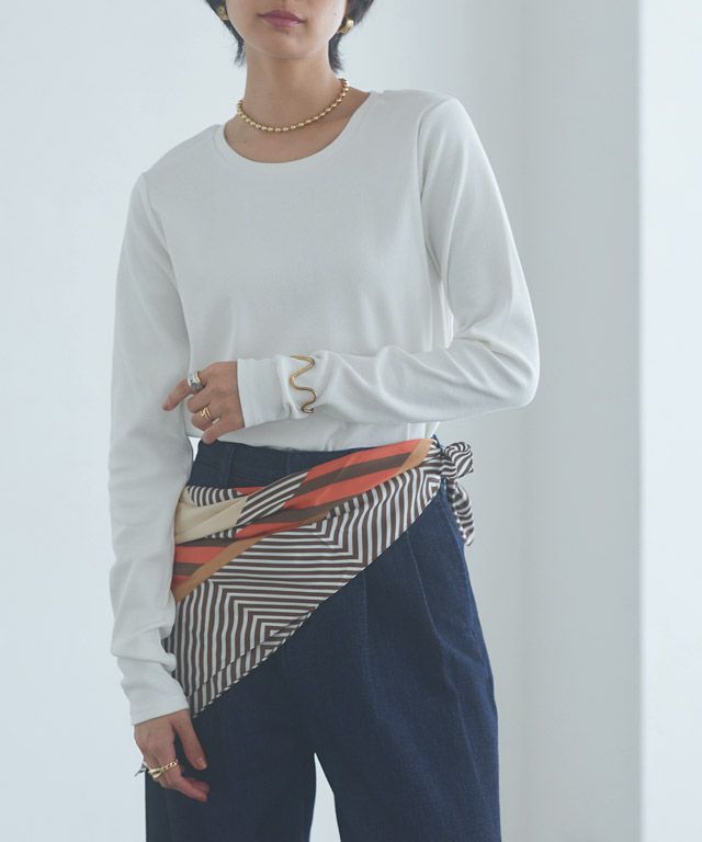 166cm / オフホワイト / M