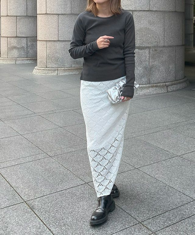 166cm / チャコール / M