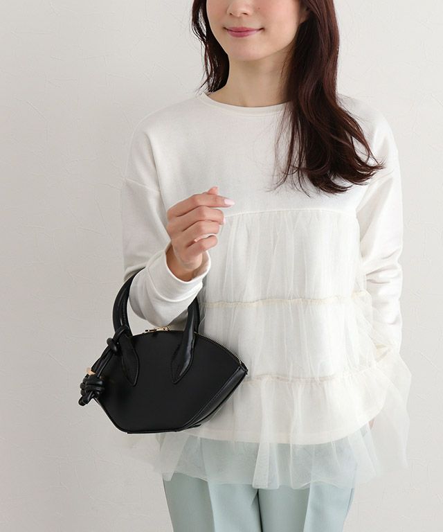 チュールティアードスウェット