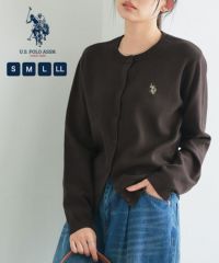 【U.S.POLO ASSN.】ニットカーディガン