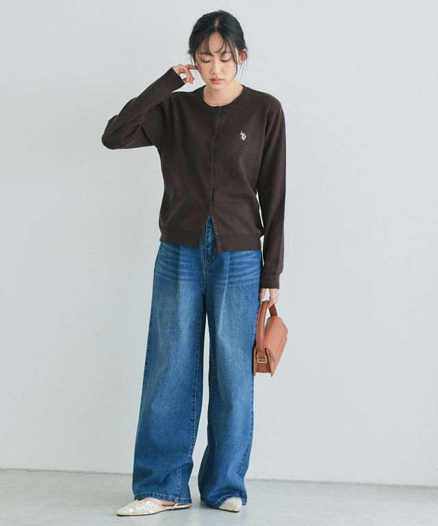 162cm / ブラウン×イエロー / M