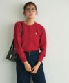 166cm / レッド×アイボリー / M
